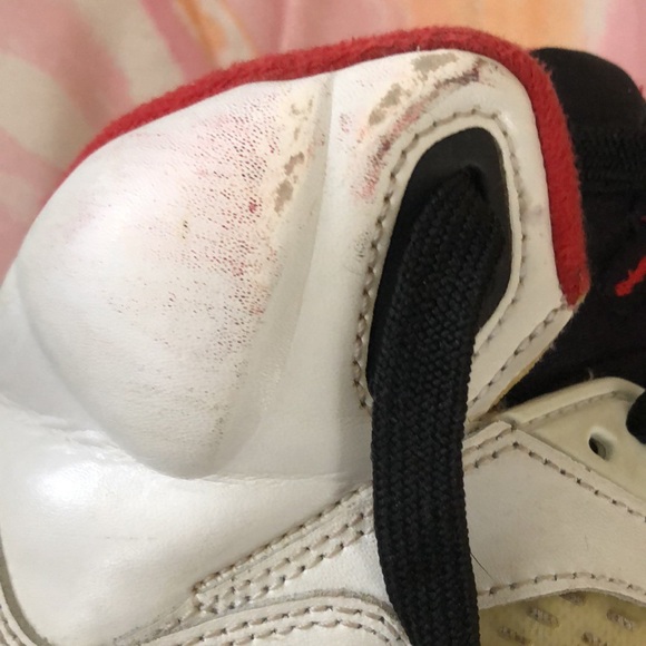 Air Jordan 5 retro 2013 black tongue youth size 5 - Picture 8 of 8